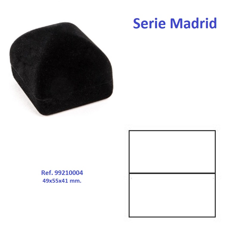 Estuche Madrid sortija labial 49x55x41 mm.